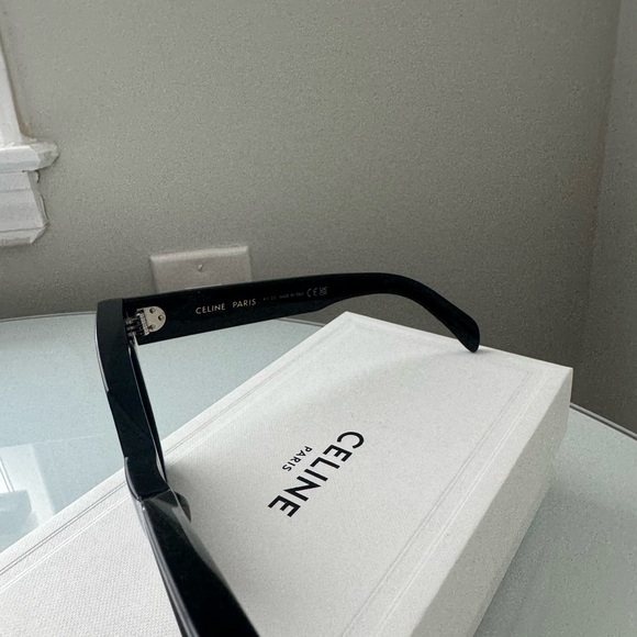 Celine Black Womens Sunglasses NWT - Picture 9 of 11